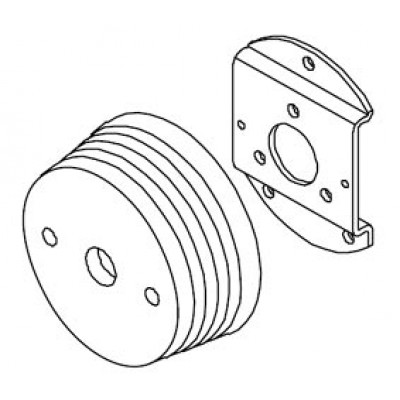 Комплект крепления для рулевого редуктора «Jet»