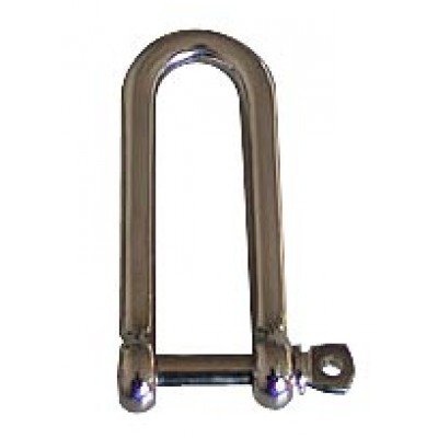 Такелажная скоба U-образная длинная, 4 мм