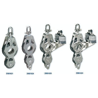 Блок 60mm двушкивный (Fiddle) с направляющей скобой и стопором 29901639