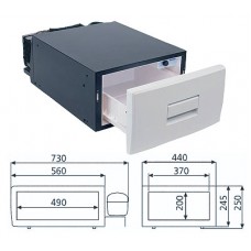 Холодильник «CoolMatic CD-30», белая крышка