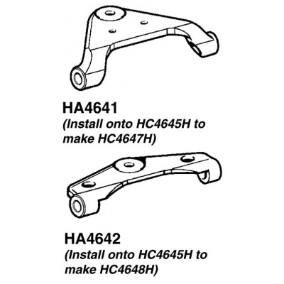 Кронштейн HA4641 для переделки гидроцилиндра HC4645H в гидроцилиндр HC4647H