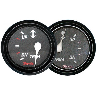 Указатель трима для Mariner/Merc./Volvo/Yamaha 2001 и позднее, серия «Professional red», UP/DOWN – 167/10 Ом