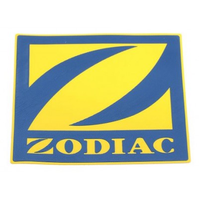 Логотип «Zodiac» 17,5 х 17,5 см, серый с белым