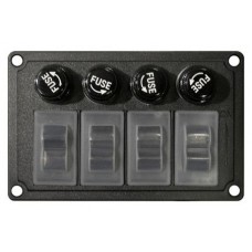 Панель, 4 клавиши, 4 предохранителя