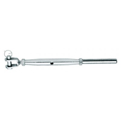 Талреп закрытый, под опрессовку, M12, трос 6 мм