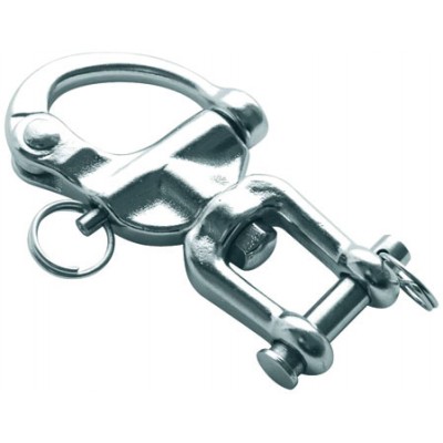 Карабин фаловый со скобой, 70 мм