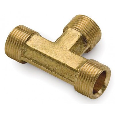 Т-образный штуцер для стыковки гидравлических шлангов