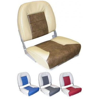 Сиденье «Premium low back», серое с темно-серым