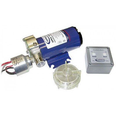 Автоматическая нагнетательная помпа с электронным регулятором и панелью управления, 26 л/мин