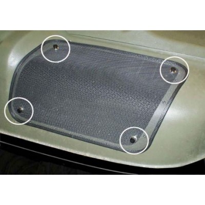 Быстросъемная решетка забора воздуха для моделей 8х8 700 HD, Avenger 750 EFI,750 HDi, 750 HDi SE Быстросъемная решетка забора воздуха для моделей 8х8 700 HD, Avenger 750 EFI,750 HDi, 750 HDi SE