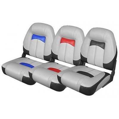 Сиденье Premium Hi-back Qualifier Seat, серое с темно-серым