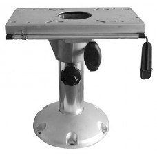 Стойка для сидений регулируемая, с салазками, 330-432 мм