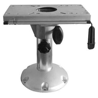 Стойка для сидений регулируемая, с салазками, 330-432 мм