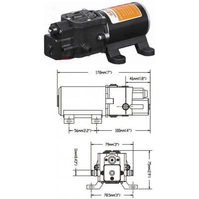Автоматическая нагнетательная помпа, 5 л/мин