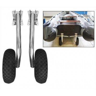 Колеса кормовые транспортировочные со стандартными монтажными кронштейнами