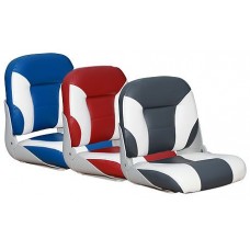 Сиденье типа «Sport low back», белое с красным