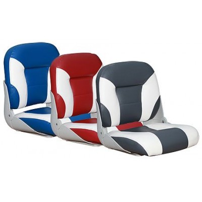 Сиденье типа «Sport low back», белое с красным