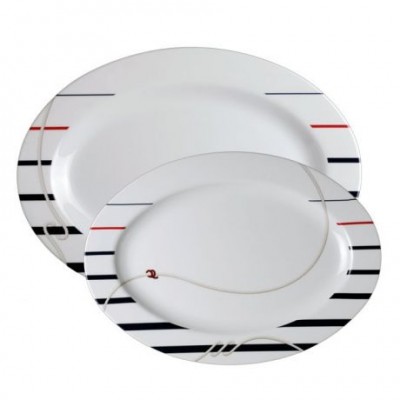 Овальные тарелки &laquo;Cannes&raquo;, 30х20, 36х25 см