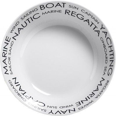 Тарелка суповая &laquo;Sea&raquo;, 19 см, 6 шт