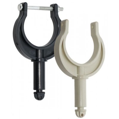 Подуключина пластиковая, врезная, 18 мм, черная