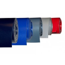 ПВХ-ткань, толщина 0,7 мм, ярко-синий цвет