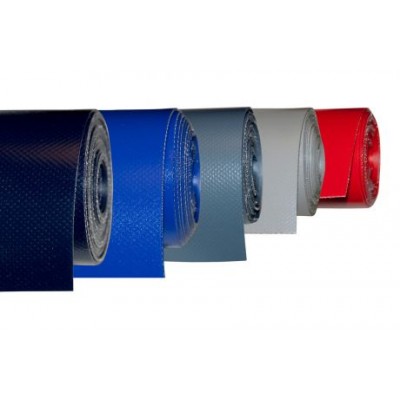 ПВХ-ткань, толщина 0,9 мм, светло-серый цвет