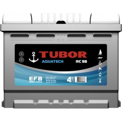 Аккумулятор Tubor Aquatech, глуб.цикл. 75 Ач