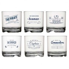 Стаканы 'Crew', 9х9,4 см, 6 шт.